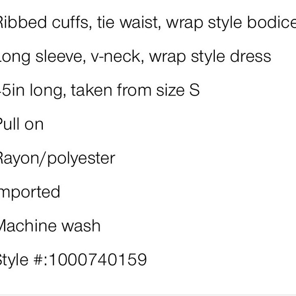 NWT Nicole Miller New York Camel Brown Knit Sweater Wrap Midi Dress Size Small - Picture 10 of 10